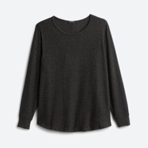 Stitch Fix Pink Clover Jamila Button Back Brushed Knit Top - Size 1X